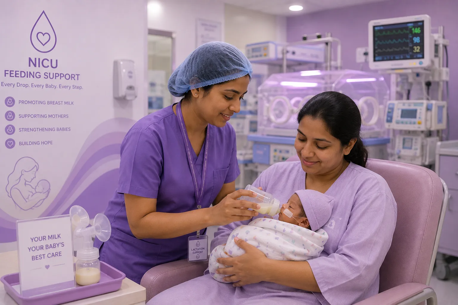 NICU feeding support